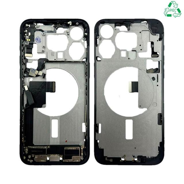 Châssis Intermédiaire Aftermarket (PIEC) Apple iPhone 15 Pro Max Titane Naturel