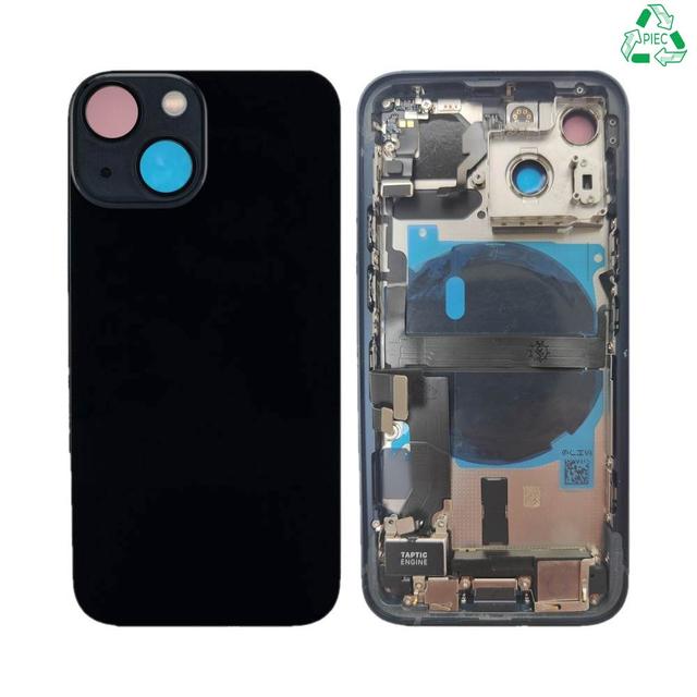 Coque de Réparation Complète Aftermarket (PIEC) Apple iPhone 13 Mini (Version US) Noir