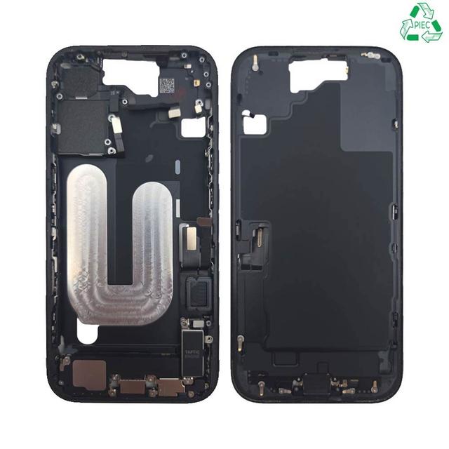 Châssis Intermédiaire Original Pulled (PIEC) Apple iPhone 16 Noir