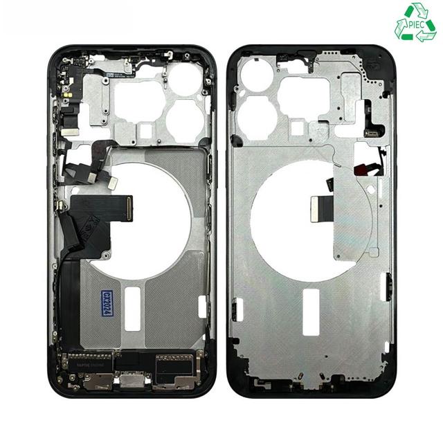 Châssis Intermédiaire Original Pulled (PIEC) Apple iPhone 15 Pro Max (Version US) Noir