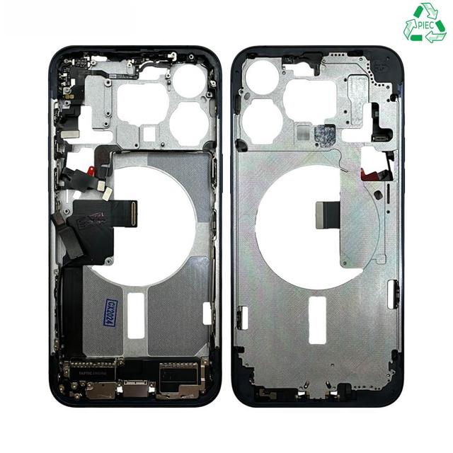 Châssis Intermédiaire Original Pulled (PIEC) Apple iPhone 15 Pro Max (Version US) Bleu
