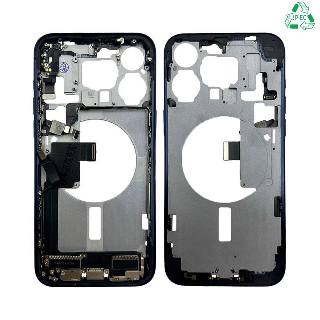 Châssis Intermédiaire Aftermarket (PIEC) Apple iPhone 15 Pro Max Titane Bleu