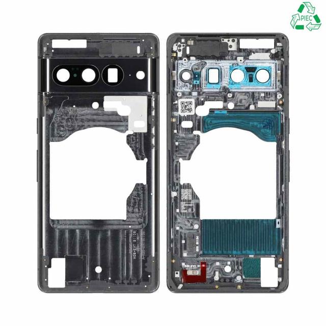 Châssis Intermédiaire Refurb (PIEC) Google Pixel 7 Pro Noir Volcanique