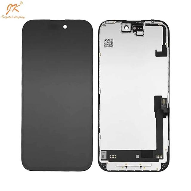 Ecran Tactile Incell FHD LTPS Apple iPhone 16 (JK IC Removable COF) Noir