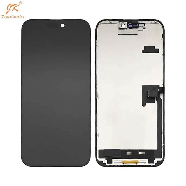 Ecran Tactile Incell FHD LTPS Apple iPhone 16 Pro Max (JK 120Hz IC Removable COF) Noir