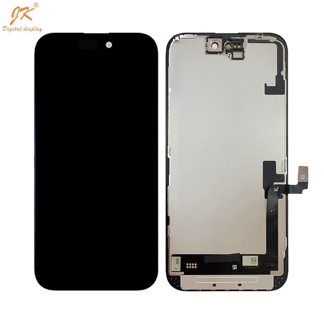 Ecran Tactile Hard Oled Apple iPhone 16 (JK IC Removable) Noir