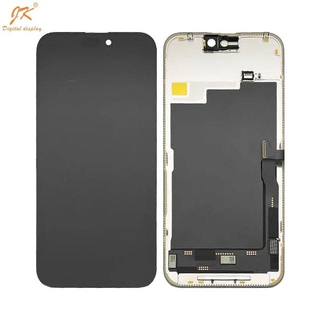 Ecran Tactile Hard Oled Apple iPhone 15 Pro Max (JK IC Removable COF) Noir