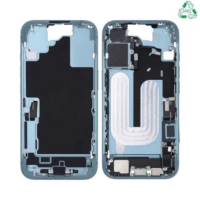 Châssis Intermédiaire Original Pulled (PIEC) Apple iPhone 16 Sarcelle